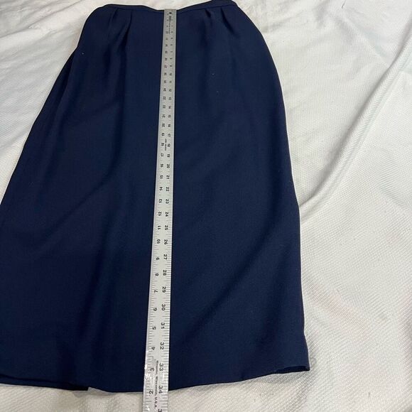 Ursula of Switzerland Blue Beaded Jacket and Skirt - Picture 15 of 16